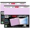 Roaring Spring Legal Pad, Landscape, Orchid/Blue/Pink, 3 Per Pack, PK2 74535 - alternate 1